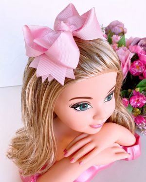 Laço Belli Bico de Pato Rosa Bebe