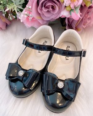 Sapatilha Flor Di Mila Alice Preto