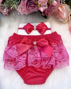 Kit Bunda Rica Pink/Calcinha