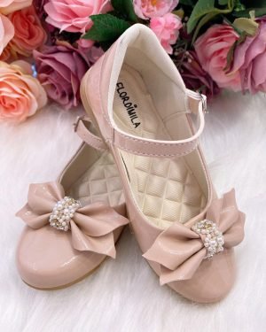 Sapatilha Flor Di Mila Nude - Rose Jade