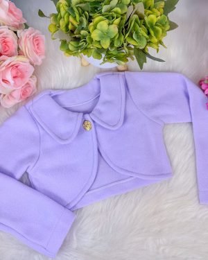 Bolero Lilás Chique