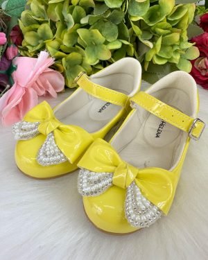 Sapatilha Flor Di MIla Carol Amarelo