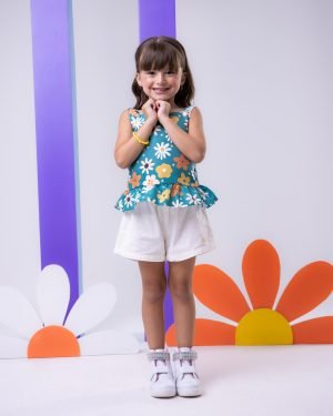 Conjunto Blogueirinha Liz Floral
