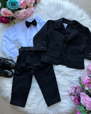 Conjunto Miss Cherry Social Terno- Blaizer Preto Gabriel