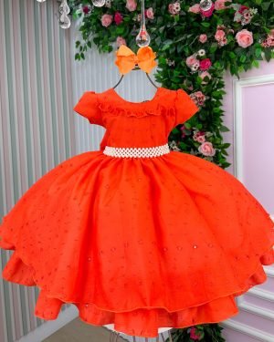 Vestido Giovanella/Giovanela Terracota Lese Rebeca
