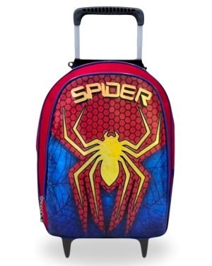 Mochila Rodinhas Homem Aranha