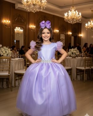 Vestido Marie Longo Amanda Lilas