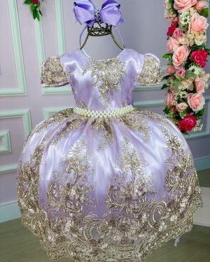Vestido Enjoy Realeza Lilas