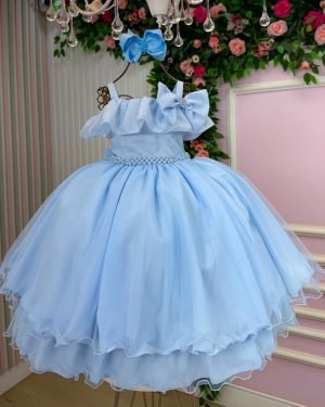 Vestido Bella Child Martina Azul