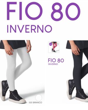 Meia Calça Infantil Várias Cores de Algodão Fio 80
