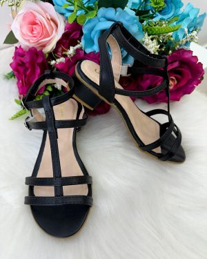 Sandalia Flor Di Mila Mariana Preto