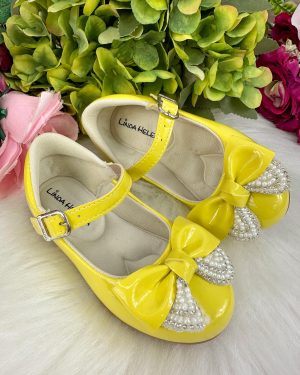 Sapatilha Flor Di MIla Carol Amarelo