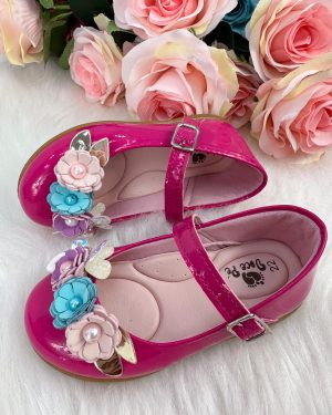Sapatilha Doce Pe Juju Jardim Encantado Pink