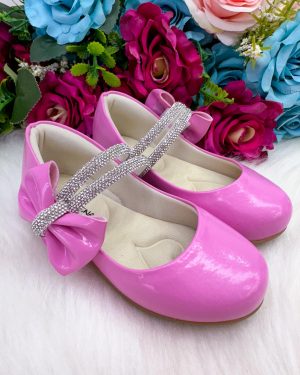 Sapatilha Flor Di MIla Maya Rosa Chiclete