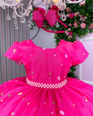Vestido Tematicos Ysa Kids Divertidamente Pink