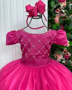 Vestido Enjoy Longo Gabriela Pink