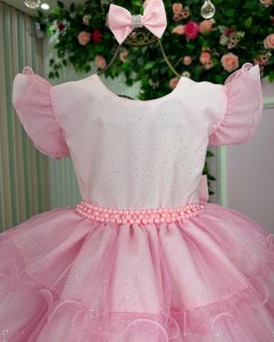 Vestido Ysa Kids Belinda Rosa Bebe