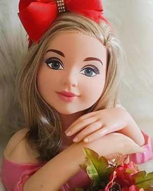 Tiara Belli Vermelha Strass