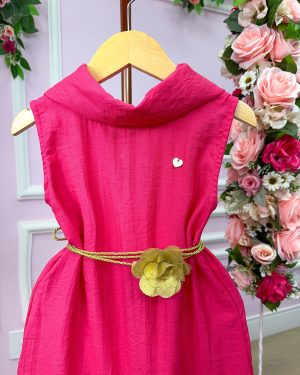 Vestido Blogueirinha Serena Pink