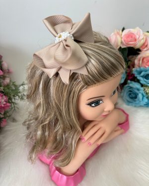 Laço Belli Strass Maria Alice Marfim