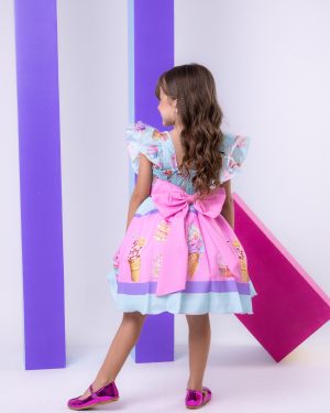 Vestido Tematicos Kids Doces - Doceria - Candy