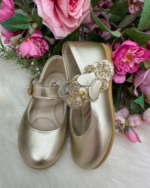 Sapatilha Doce Pe Lili Dourado