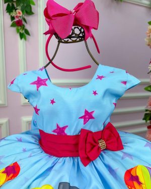 Vestido Infantil Temáticos da Gigi Mundo Bita