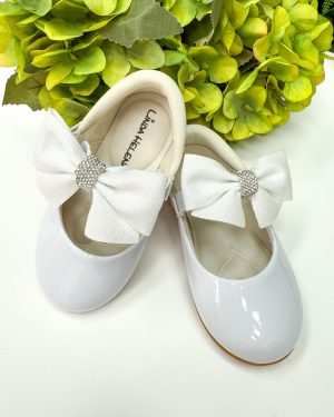Sapatilha Flor Di Mila Penelope Branco