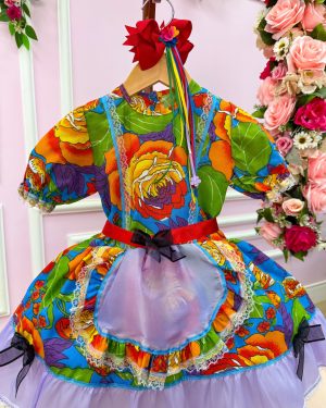 Vestido Junino Sem Short Madalena