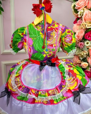 Vestido Junino Tropical Carina