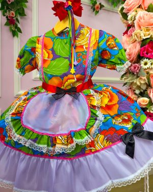 Vestido Junino Tropical Rafinha