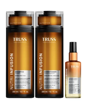 Kit Truss Nutri Infusion: Sh 300ml+cond 300ml+óleo 60ml