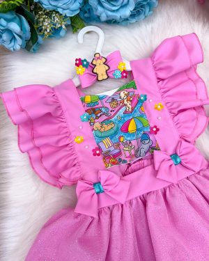 Romper/Vestido Princesa Belli Tematico Bobbie Goods