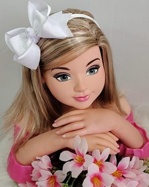 Tiara Belli Laço Branco