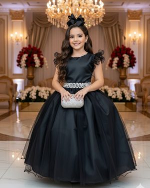 Vestido Marie Longo Amanda Preto