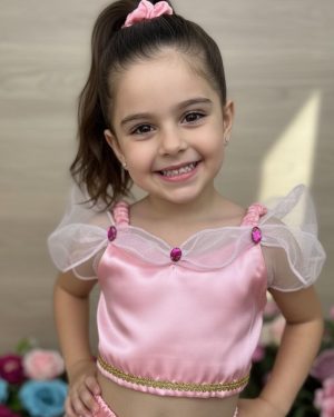 Fantasia Princesa Belli Princesa Jasmine Rosa