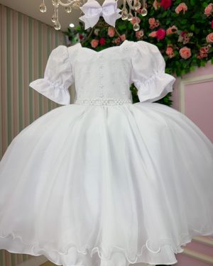 Vestido Bella Child Priscila Branco