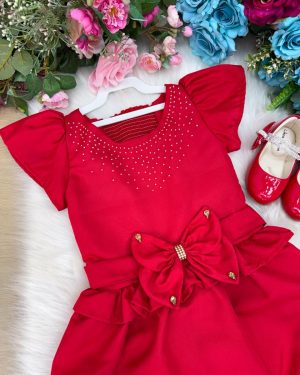 Vestido Blogueirinha Tayla Vermelho