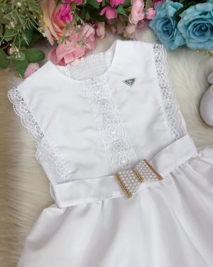 Vestido Blogueirinha Valeria Branco