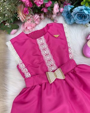 Vestido Blogueirinha Valeria Pink