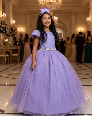 Vestido Marie Longo Heloisa Lilas