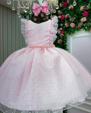 Vestido Mini Miss Ana Julia Rosa