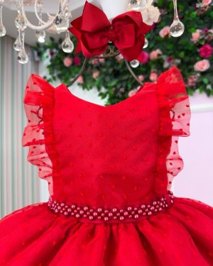 Vestido Mini Miss Ana Julia Vermelho