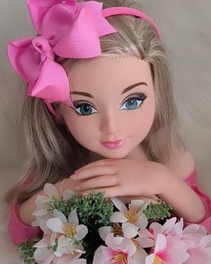 Tiara Belli Laço Rosa Chiclete
