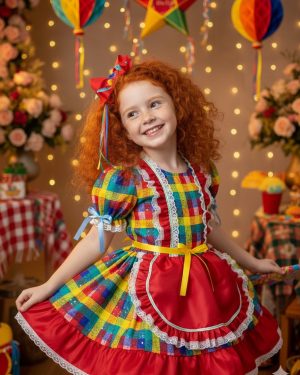 Vestido Junino Bell Valentina