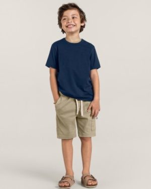 BERMUDA Infantil menino Extreme Brandili em SARJA COMFORT bermuda infantil masculina em sarja