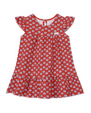 Vestido Infantil Menina em Malha Artesã Grécia Mundi Brandili - Vestido de bebê