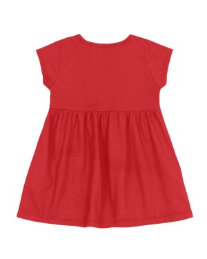 VESTIDO INFANTIL MENINA FLORAL COM GLITTER BRANDILI