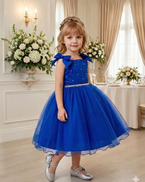 Vestido Marie Mariely Azul Royal