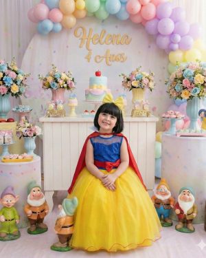Fantasia Princesa Belli Princesa Maça Md 2